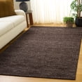 thumbnail image 1 of Safavieh Abstract Delia Distressed Wool Area Rug, Dark Brown, 6' x 6' Square, 1 of 10