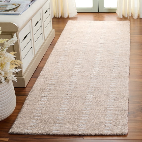 Safavieh Abstract Madrid Striped Geometric Runner Rug, Beige/Ivory, 2'3" x 7'