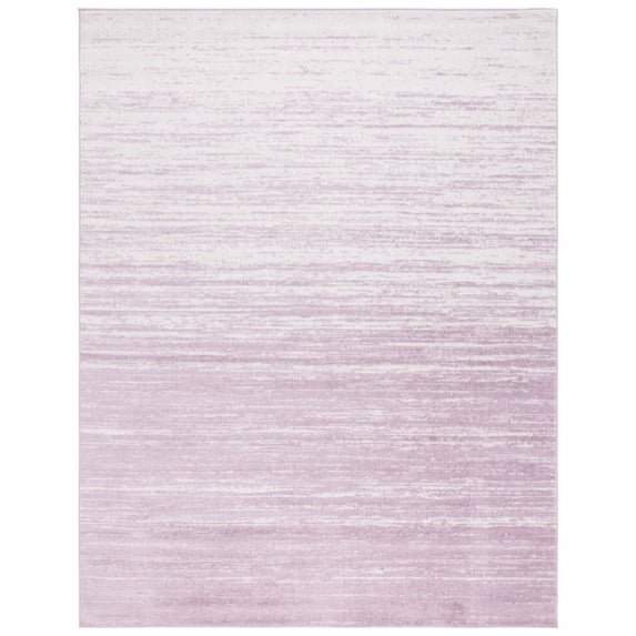 SAFAVIEH Adirondack Esmond Striped Area Rug, Cream/Purple, 8' x 10' - Large - Modern Design, Cream & Purple, Ideal for Living Room, Bedroom, Dining Space