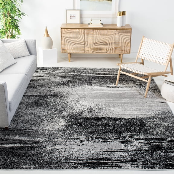 Safavieh Adirondack Rudyard Abstract Ombre Area Rug, Silver/Multi, 11' x 11' Square