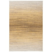 Safavieh  Adirondack Wilmy Ombre Distressed Rug Gold/Ivory 8'  x  10' 8' x 10' Indoor Bedroom,Dining Room,Living Room Rectangle