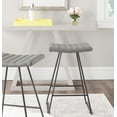 thumbnail image 1 of Safavieh Akito 26"H Mid-Century Counter Stool, Set of 2, 1 of 7