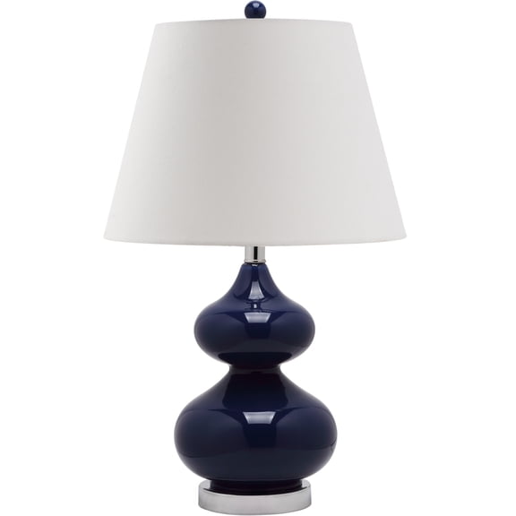 Safavieh Amanda 31 in. H Crystal Glam Glass Globe Lamp