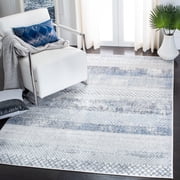 Safavieh Amelia Manuel Geometric Area Rug, Gray/Light Blue, 6' x 8'