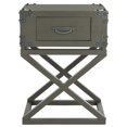 thumbnail image 1 of Safavieh American Homes Collection Dunstan Accent Table-Color:Grey, 1 of 2