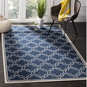 Safavieh Amherst Mason Geometric Area Rug, Navy/Ivory, 2'6" x 4'