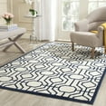 thumbnail image 1 of Safavieh Amherst Vivian Geometric Area Rug, Ivory/Navy, 6' x 9', 1 of 11