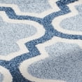 thumbnail image 1 of Safavieh Amherst Roderick Geometric Area Rug, Light Blue/Navy, 7' x 7' Round, 1 of 8