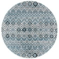 thumbnail image 1 of Safavieh Amsterdam Gladwin Geometric Area Rug, Blue/Ivory, 6'7" x 6'7" Round, 1 of 8
