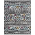thumbnail image 1 of Safavieh Amsterdam Gladwin Geometric Area Rug, Dark Grey/Ivory, 9' x 12', 1 of 9