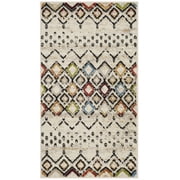 Safavieh Amsterdam Gladwin Geometric Area Rug, Ivory/Multi, 2'3" x 4'