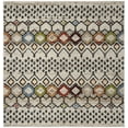 thumbnail image 1 of Safavieh Amsterdam Gladwin Geometric Area Rug, Ivory/Multi, 3' x 3' Square, 1 of 10