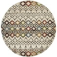 thumbnail image 1 of Safavieh Amsterdam Gladwin Geometric Area Rug, Ivory/Multi, 8' x 8' Round, 1 of 9