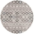 thumbnail image 1 of Safavieh Amsterdam Gladwin Geometric Area Rug, Light Grey/Brown, 3' x 3' Round, 1 of 7