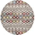 thumbnail image 1 of Safavieh Amsterdam Gladwin Geometric Area Rug, Light Grey/Multi, 11' x 11' Round, 1 of 8