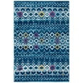 thumbnail image 1 of Safavieh Amsterdam Gladwin Geometric Area Rug, Navy/Turquoise, 2'3" x 4', 1 of 10