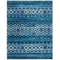 thumbnail image 1 of Safavieh Amsterdam Gladwin Geometric Area Rug, Navy/Turquoise, 8' x 10', 1 of 10