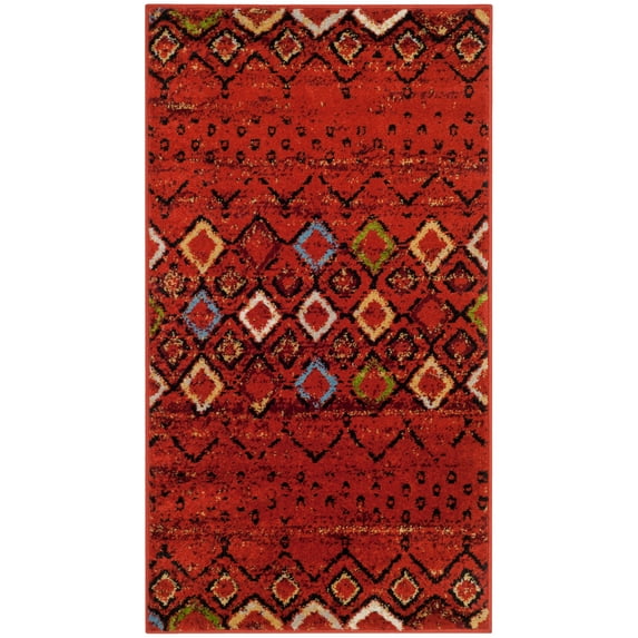 Safavieh Amsterdam Gladwin Geometric Area Rug, Terracotta/Multi, 2'3" x 4'
