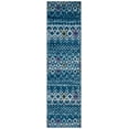 thumbnail image 1 of Safavieh Amsterdam Gladwin Geometric Runner Rug, Navy/Turquoise, 2'3" x 12', 1 of 8