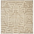thumbnail image 1 of SAFAVIEH Amsterdam Elvan Geometric Area Rug, Ivory/Mauve, 5'1" x 5'1" Square, 1 of 13