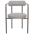 thumbnail image 1 of Safavieh Andrean Wood Dining Arm Chair in Gray / Black, 1 of 13
