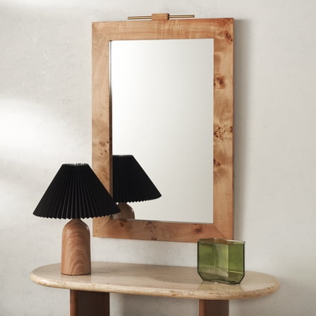 Safavieh Anthea 24"x36" Natural Rustic Wall Mirror