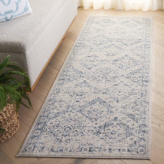 Safavieh Antique Patina Kayla Oriental Runner Rug, Blue/Gray, 2'4" x 8'