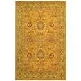thumbnail image 1 of Traditional Rug - Antiquity Wool Pile -Dark Gold/Green-Color:Dark Gold/Green,Design:Traditional,Shape:Round,Size:3' 6''L x 3' 6''W, 1 of 4