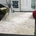thumbnail image 1 of Safavieh  Aria Aimee Vintage Boho Damask Rug Cream/Multi 4' x 6' 4' x 6' Indoor Living Room,Bedroom,Dining Room Rectangle, 1 of 6