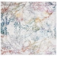 thumbnail image 1 of SAFAVIEH Aria Rebecca Floral Area Rug, Ivory/Blue, 5'1" x 5'1" Square, 1 of 10