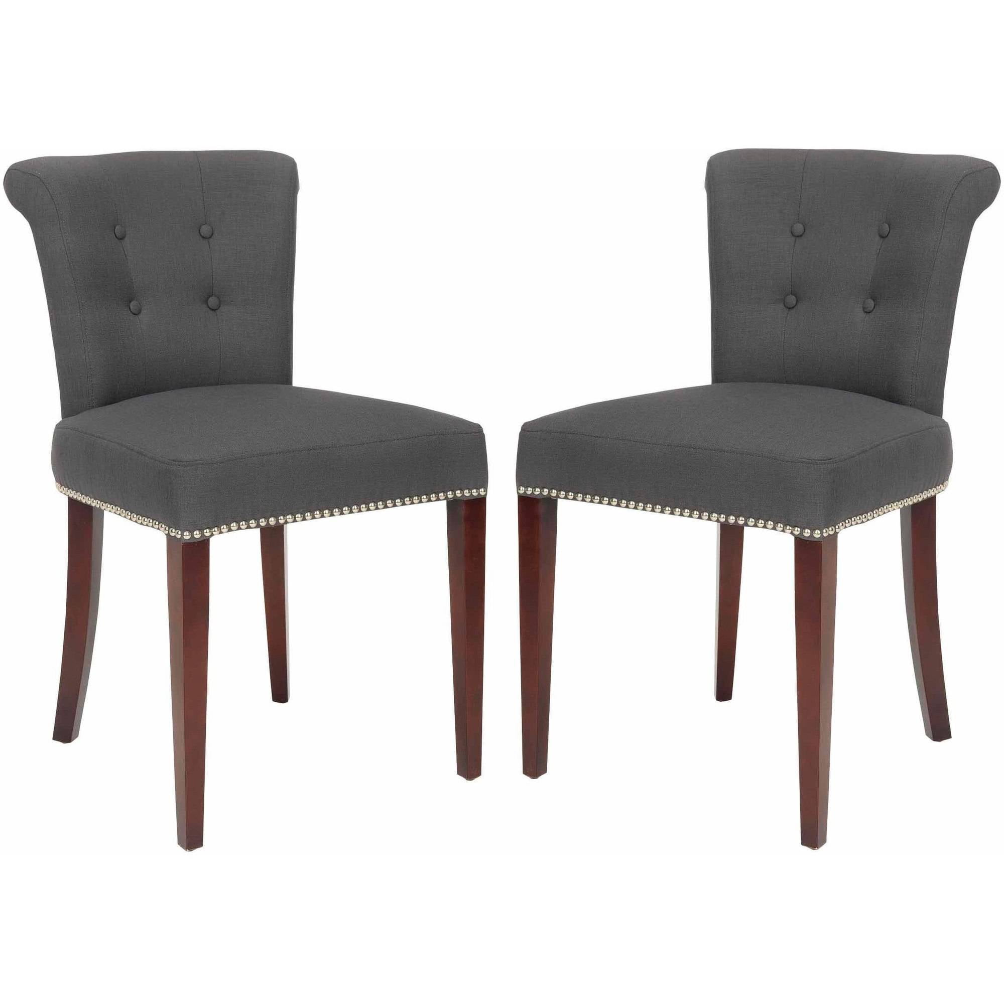 Safavieh Arion 21''H Rustic Glam Ring Chair, Set of 2