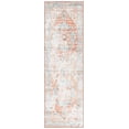 thumbnail image 1 of SAFAVIEH Arizona Hedley Botanical Runner Rug, Turquoise/Rust, 2'6" x 8', 1 of 7