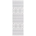 thumbnail image 1 of SAFAVIEH Arizona Dervla Geometric Machine Washable Runner Rug, Beige/Charcoal, 2'6" x 8', 1 of 7