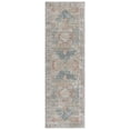 thumbnail image 1 of SAFAVIEH Arizona Wilmer Medallion Polyester Machine Washable Runner Rug, Sage/Rust, 2'6" x 8', 1 of 10