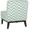 thumbnail image 1 of Safavieh Armond Chair-Finish:Blue/ White Zig Zag, 1 of 6