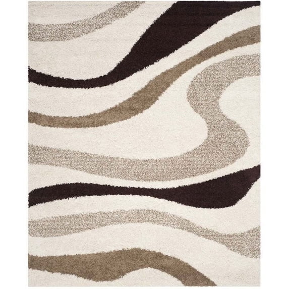 Safavieh Art Shag Ivory Shag Rug - 3' x 5'