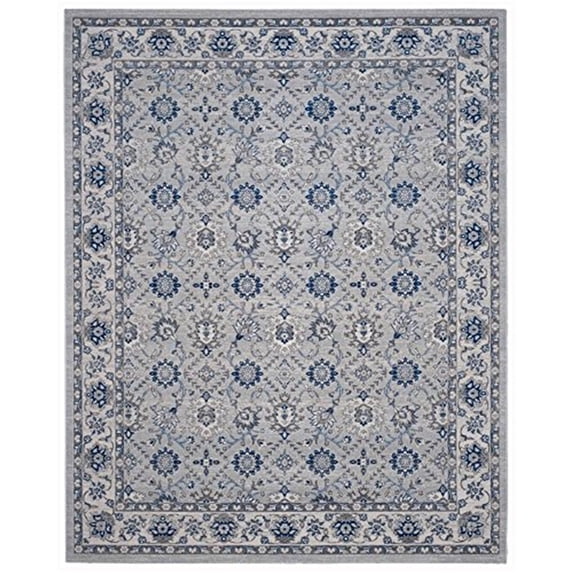 Traditional Rug - Artisan 59% Cotton 32% Jute 9% Polypropylene -Silver/Ivory-Color:Silver/Ivory,Design:Traditional,Shape:Large Rectangle,Size:12'L x 9'W