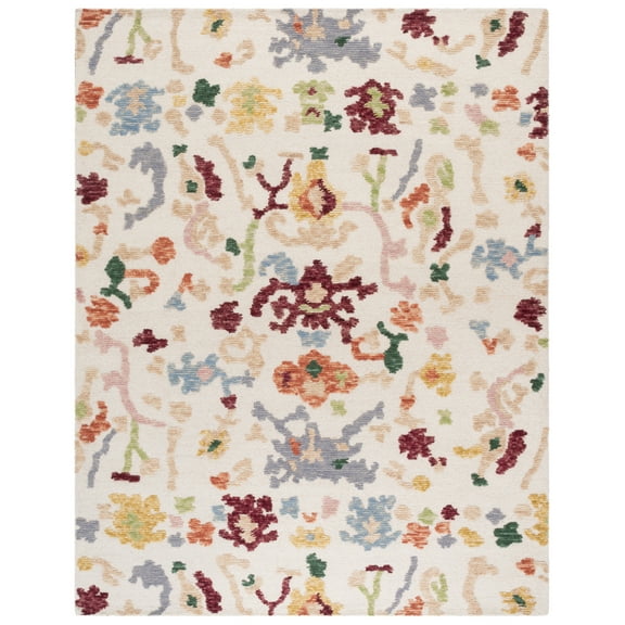 SAFAVIEH Aspen Kyler Floral Area Rug, Ivory/Red, 8' x 10'