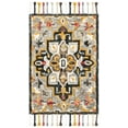 thumbnail image 1 of SAFAVIEH Aspen Eilish Oriental Wool Area Rug, Grey/Charcoal, 2' x 3', 1 of 8