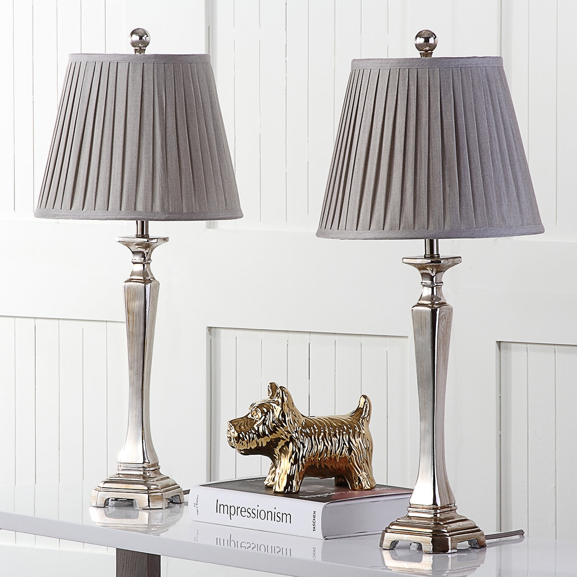 Safavieh table cheap lamp set