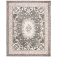 thumbnail image 1 of SAFAVIEH Aubusson Sonam Oriental Wool Area Rug, Ivory/Charcoal, 8' x 10', 1 of 8