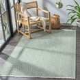 thumbnail image 1 of SAFAVIEH Augustine Caylee Diamond Area Rug, Green/Ivory, 8' x 10', 1 of 8
