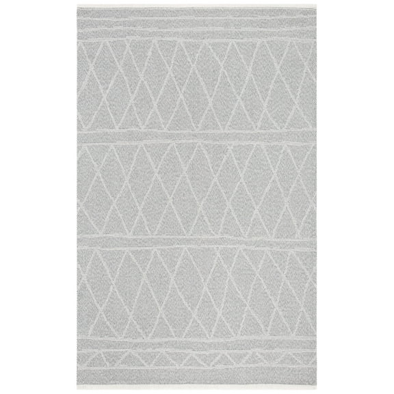 SAFAVIEH Augustine Mark Geometric Area Rug, Gray/Ivory, 8' x 10'