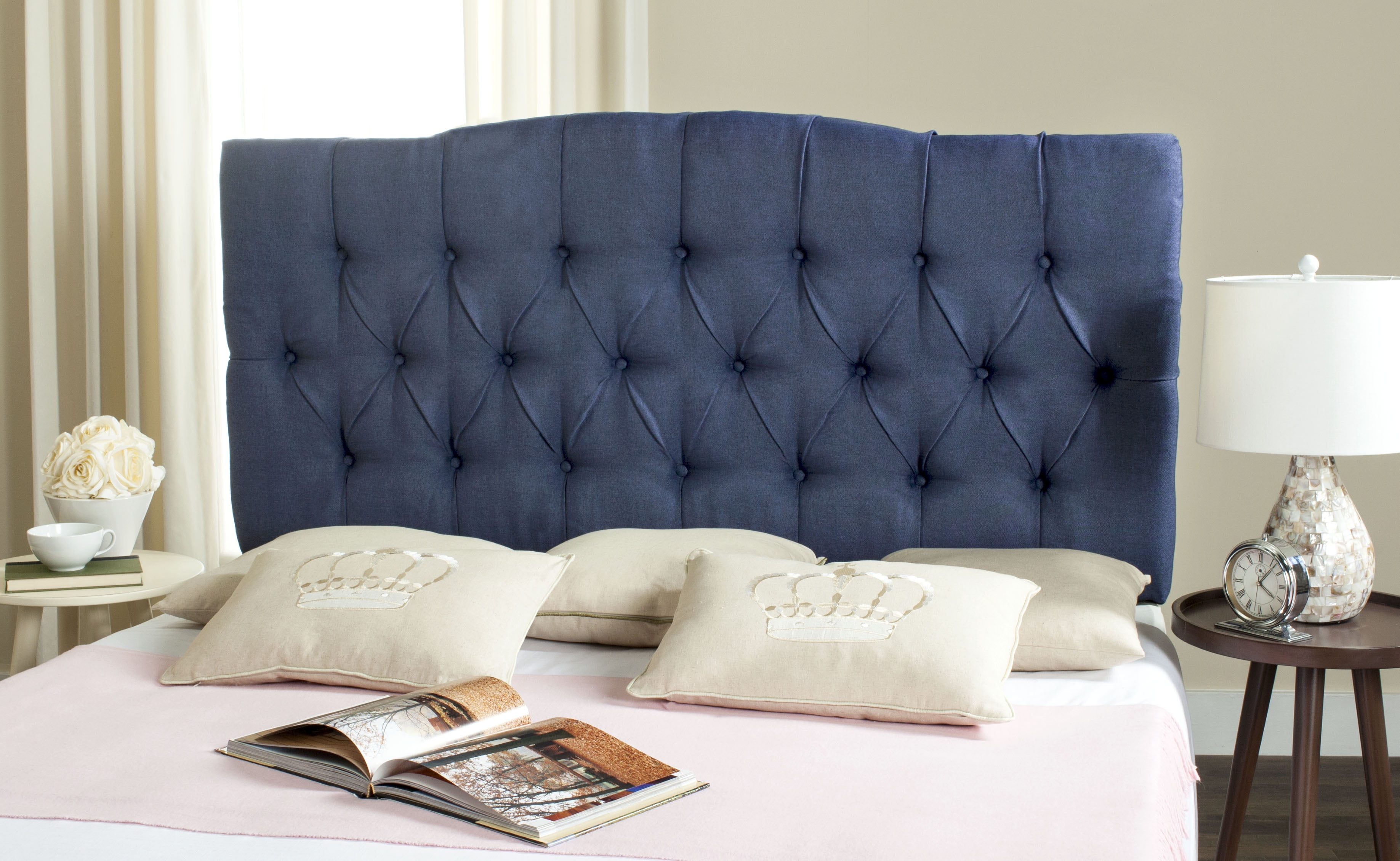 Safavieh axel tufted headboard discount