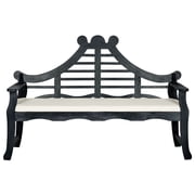 Safavieh Azusa Indoor/Outdoor Traditional Garden Bench with Cushion