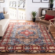 SAFAVIEH Bijar Dimitri Oriental Area Rug, Brown/Royal, 8' x 10'