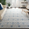 thumbnail image 1 of SAFAVIEH Brentwood Gillian Floral Area Rug, Light Gray/Blue, 9' x 12', 1 of 13