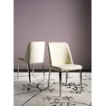 thumbnail image 1 of Safavieh Baltic 18''H Glam Upholstered Side Chair, Set of 2, 1 of 8