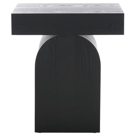 Safavieh Baraki Modern Wood Free Form End Table, Black