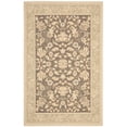 thumbnail image 1 of Safavieh Beach House David Oriental Indoor/Outdoor Area Rug, Dark Brown/Green, 5'3" x 7'7", 1 of 6